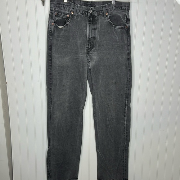 Levi’s 550 Dark Gray Jeans Size 34/35 - Picture 1 of 13